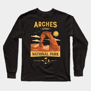 Arches National Park Delicate Arch Long Sleeve T-Shirt